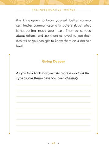 The Enneagram Type 5: The Investigative Thinker (The Enneagram Collection),Used