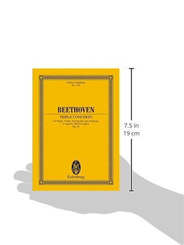 Triple Concerto in C Major, Op. 56: Study Score,Used