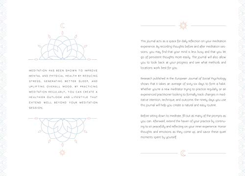 Meditation: A Day And Night Reflection Journal (90 Days) (Inner World)