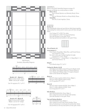 Black White & Bold: Colorful Quilt Designs with Jelly Roll Fabric Strips (Design Originals) Patterns and Instructions for Beauti,Used