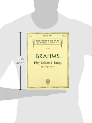 50 Selected Songs: High Voice (Schirmer's Library of Musical Classics, Vol 1582),New