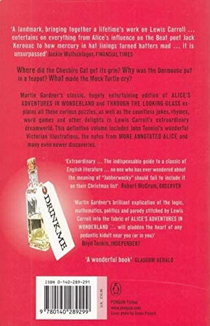 The Annotated Alice: The Definitive Edition: Alice's Adventures in Wonderland and Through the Looking Glass,Used