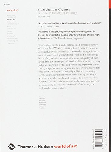From Giotto to Cezanne: A Concise History of Painting (World of Art),Used