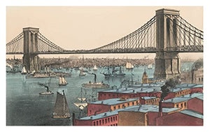 Building the Brooklyn Bridge, 18691883: An Illustrated History, with Images in 3D,Used
