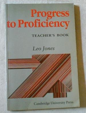 Progress to Proficiency Teachers' Book (Teachers Bk),Used