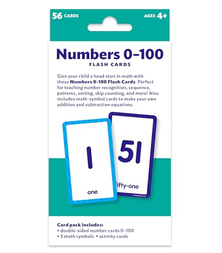 Flash Cards: Numbers 0  100