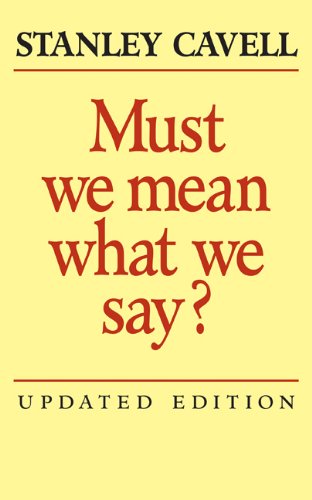 Must We Mean What We Say?: A Book of Essays,Used