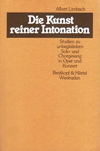 Limbach: Die Kunst reiner Intonation,Used