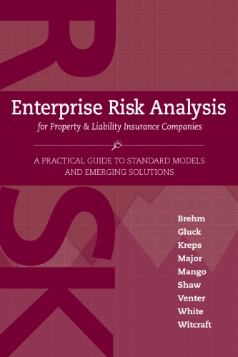 Enterprise Risk Analysis For Property & Lilability Insurance Companies: A Practical Guide To Standard Models And Emerging Soluti