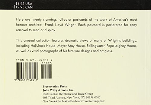 Frank Lloyd Wright Domestic Architecture and Objects,Used