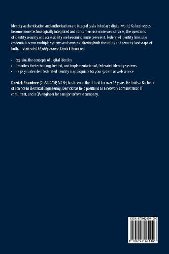 Federated Identity Primer,Used