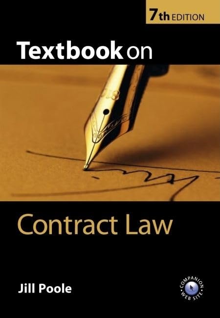 Textbook on Contract Law,Used
