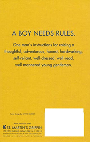 Rules For My Unborn Son,New
