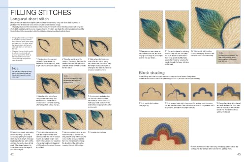 The Royal School of Needlework Book of Embroidery: A Guide To Essential Stitches, Techniques And Projects,New