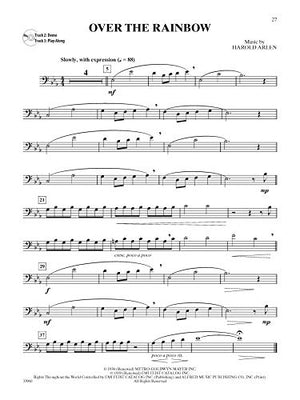 The Wizard of Oz Instrumental Solos: Trombone, Book & CD (Pop Instrumental Solos Series),Used