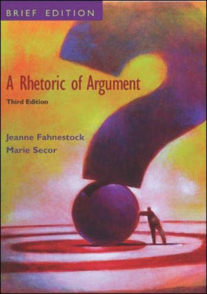 A Rhetoric Of Argument: Brief,New