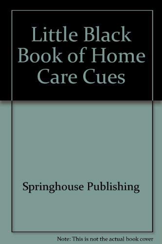 Little Black Book of Home Carecues,Used