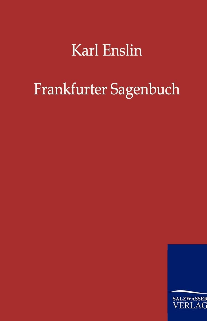 Frankfurter Sagenbuch (German Edition),Used
