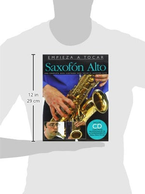 EMPIEZA A TOCAR SAXOFON ALTO BK/CD (ABSOLUTE BEGINNERS) (Spanish Edition),Used