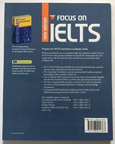 Focus on IELTS NE CBK/iTestCDR pk,Used