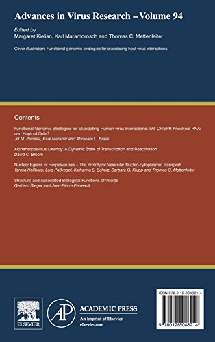 Advances in Virus Research (Volume 94),Used