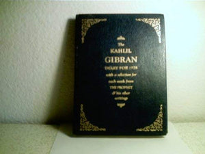 The Kahlil Gibran Diary for 1978,Used