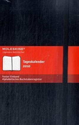 Moleskine Daily Planner 2010 12 Month Large Hard Black