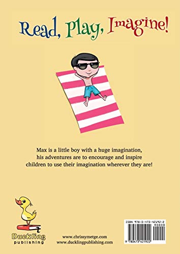 Max and his Big Imagination  Seaside Activity Book,Used