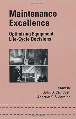 Maintenance Excellence: Optimizing Equipment LifeCycle Decisions (Mechanical Engineering),Used