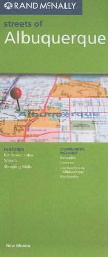 Rand Mcnally Streets Of Albuquerque, New Mexico-used