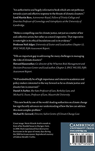 Climate Justice and Disaster Law,Used