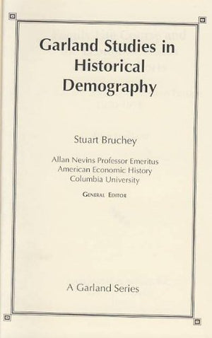 Family Life Course & Econom St (Garland Studies in Historical Demography),Used