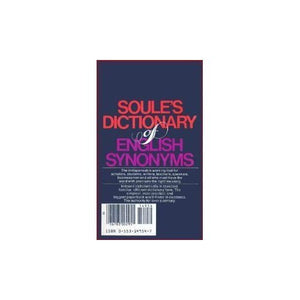 Soule's Dictionary of English Synonyms,Used