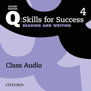 Q2e 4 Reading and Writing Class Audio CD X3,Used