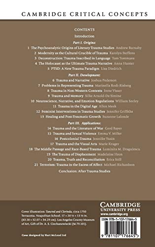 Trauma and Literature (Cambridge Critical Concepts),Used