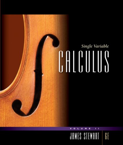 Single Variable Calculus, Volume 2,New