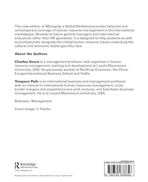 Managing A Global Workforce,Used