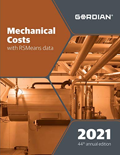 Mechanical Costs With RSmeans Data 2021 (Means Mechanical Cost Data),Used