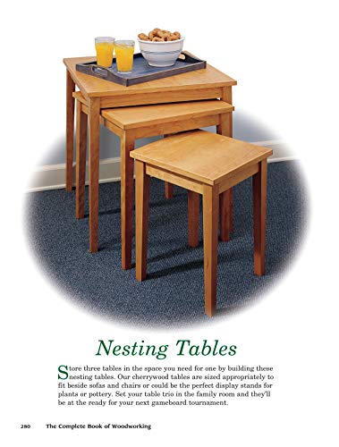 The Complete Book of Woodworking: StepbyStep Guide to Essential Woodworking Skills, Techniques, Tools and Tips (Landauer) Over,New