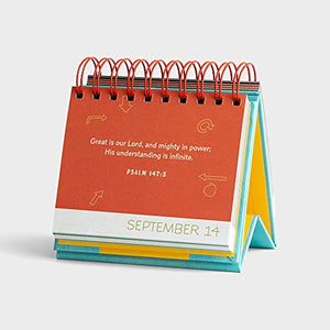 Because Jesus: An Inspirational DaySpring DayBrightener  Perpetual Calendar,Used