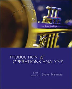 Production and Operations Analysis,New