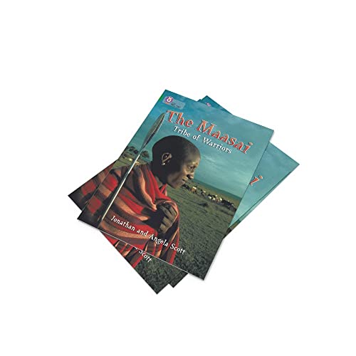 The Masai: Tribe Of Warriors: Emerald/Band 15 (Collins Big Cat),Used