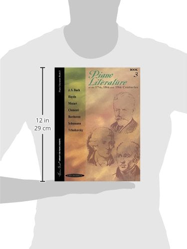 Piano Literature of the 17th, 18th and 19th Centuries (Books 3) (Frances Clark Library for Piano Students),Used