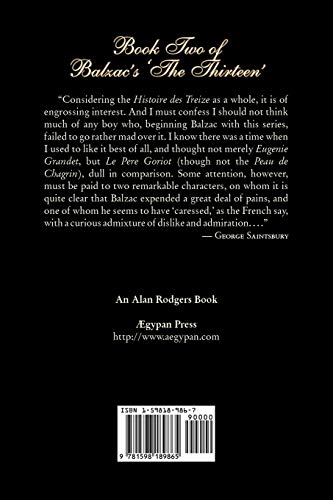 The Duchesse De Langeais, Book Two of the Thirteen: Book 2 of the Thirteen,Used