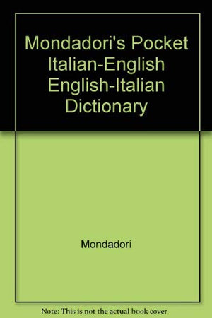 Italian English Dictionary,Used