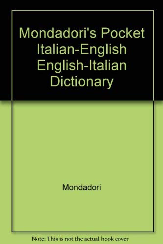 Italian English Dictionary,Used