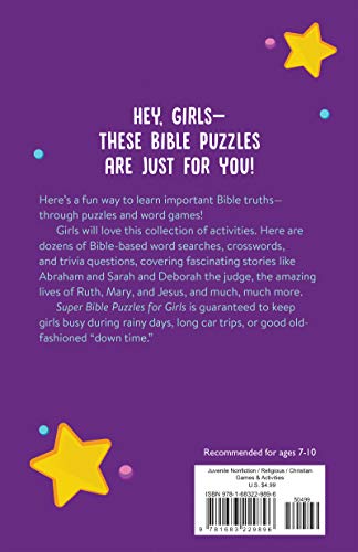 Super Bible Puzzles for Girls,Used