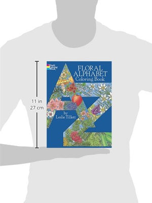 Floral Alphabet Coloring Book (Dover Alphabet Coloring Books),Used