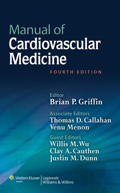 Manual Of Cardiovascular Medicine