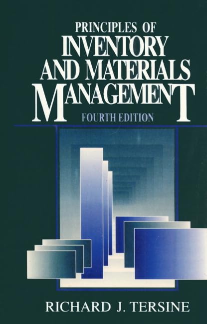 PEARSON EDUCATION Principles of Inventory and Materials Management - Essential Guide for Efficient Supply Chain Management